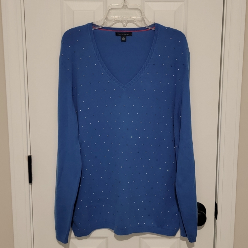 ✅️ Tommy Hilfiger Longsleeve Blue Shirt